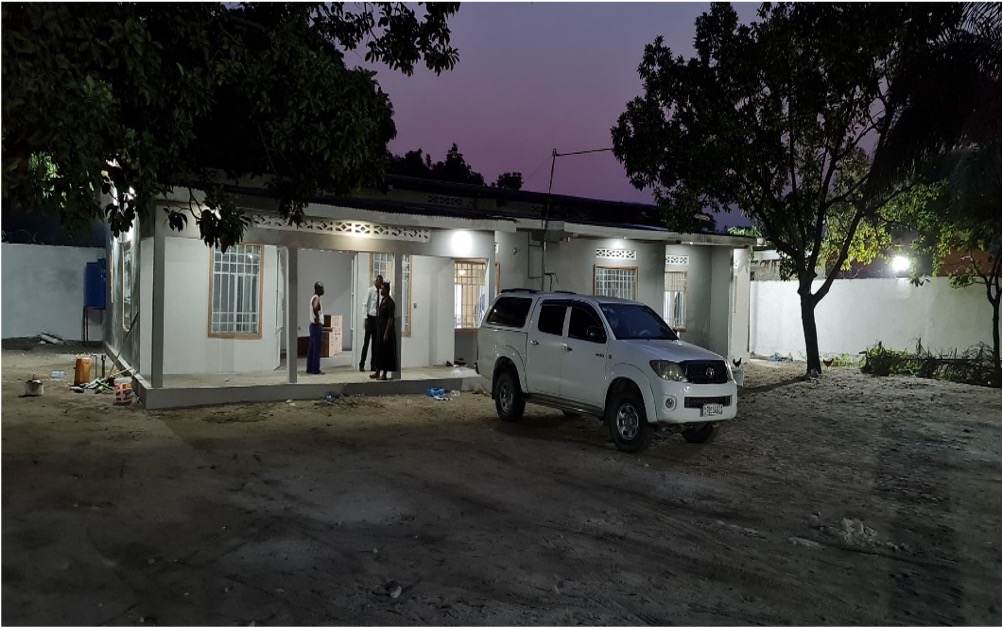 Orphanage building in Kinshasa